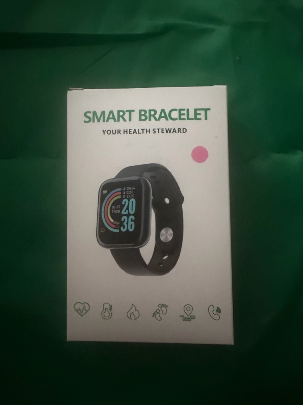 Smart Bracelet Fitness Watch - Black